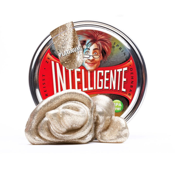 therapy klei, intelligente knete, platinum kleur, zilver, therapy materiaal