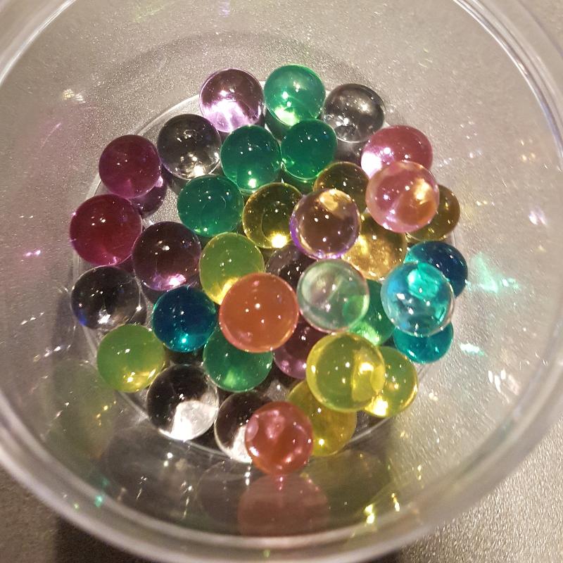 orbeez aufbewahren Wasserperlen/Orbeez bunt 100g