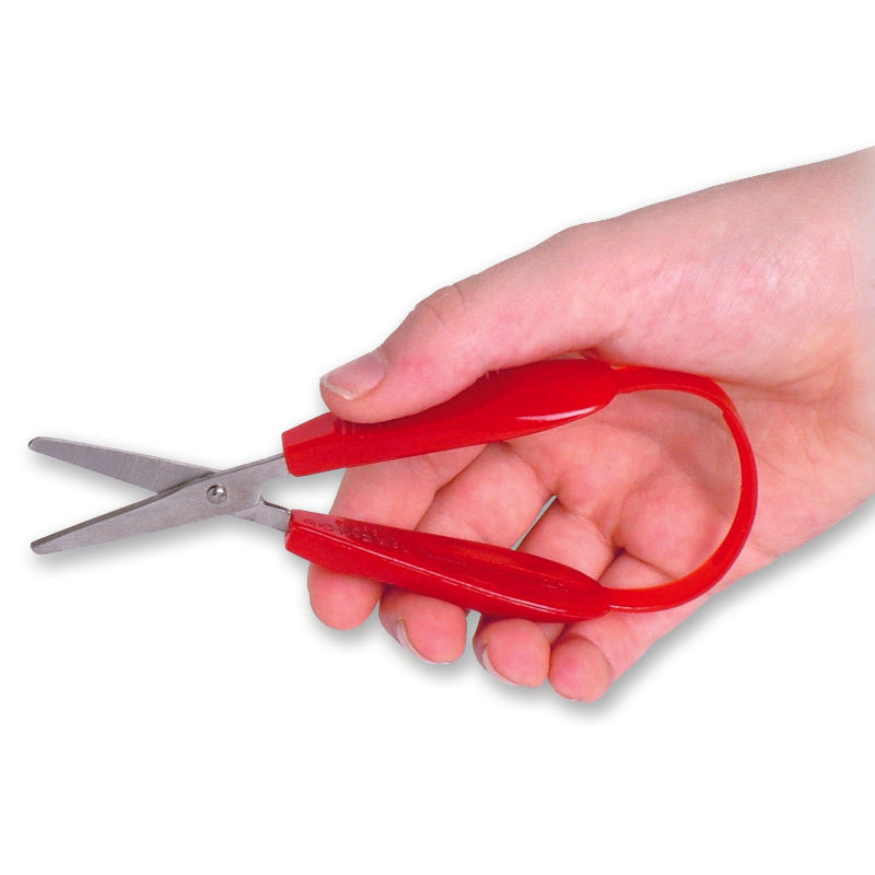 Peta Zelfopenend easy grip klein met kinderhand, schaar voor weinig handkracht