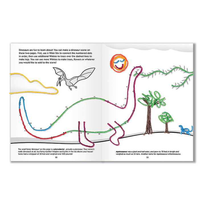 Wikki Stix Activiteitenboek met 72 stuks