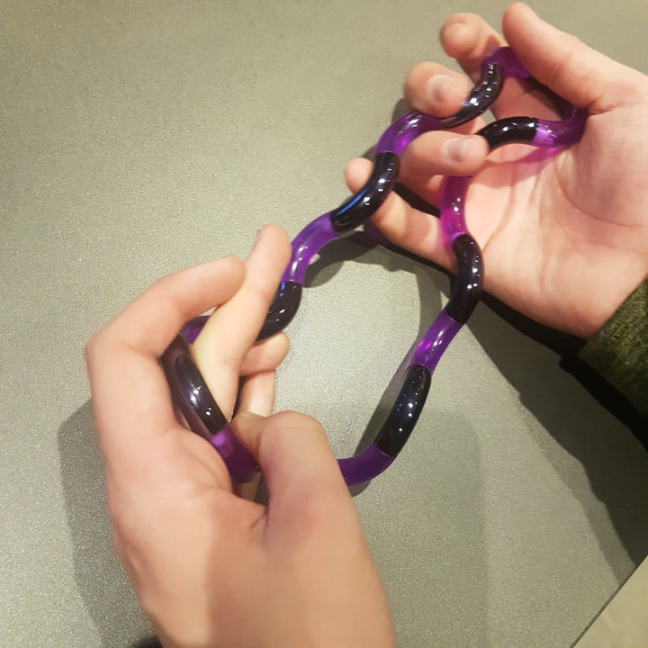 Tangle Palm tangle metalic paars