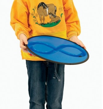 Jakobs Lemniscaat liggende acht blauw