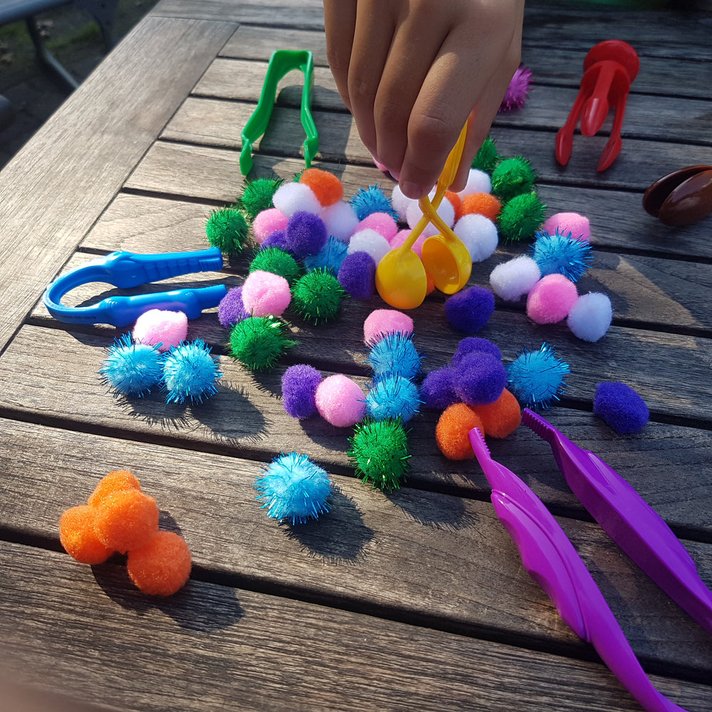 Learning Resources Squeezy Tweezers 6 stuks