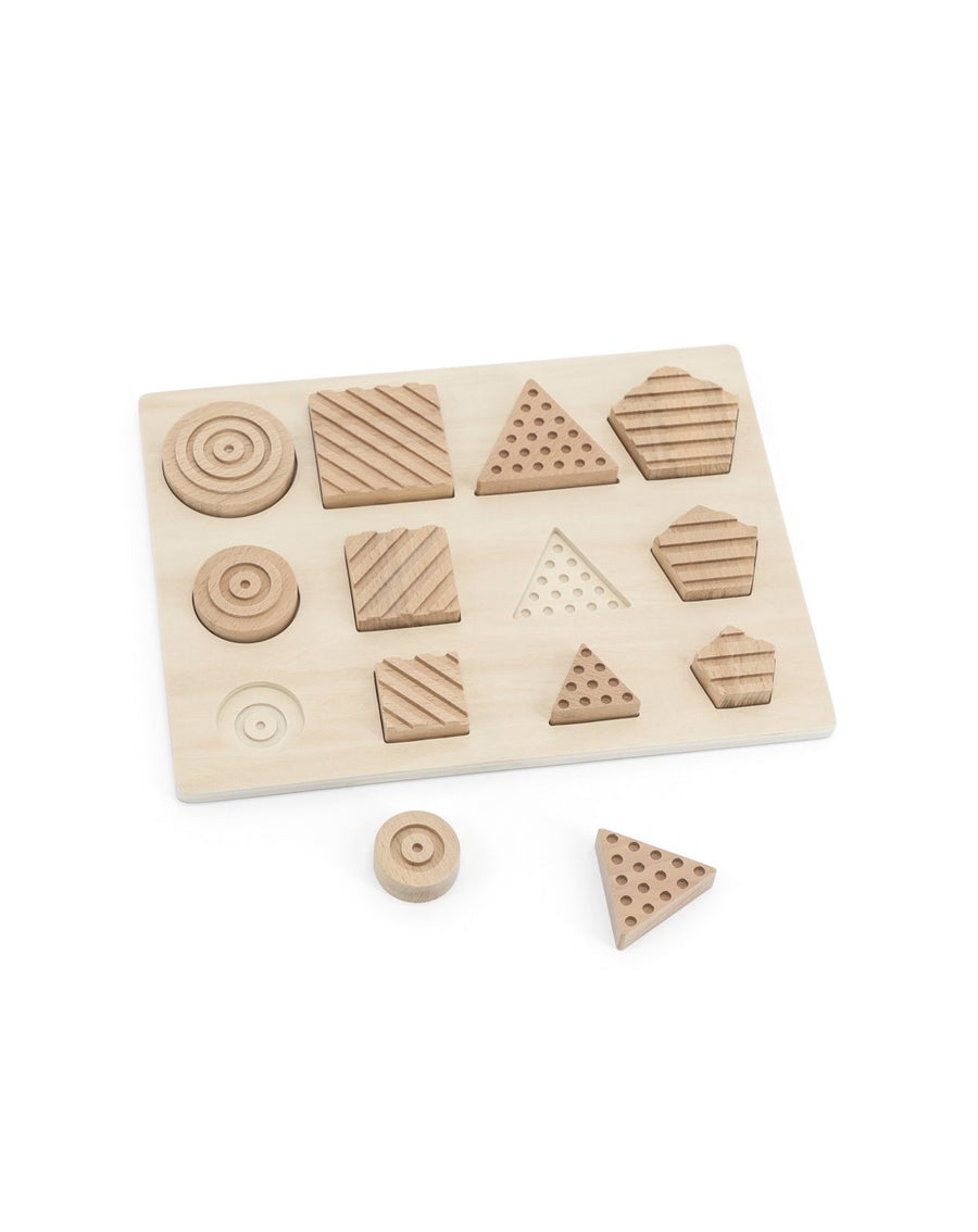 andreu toys Relief geo vormen puzzel