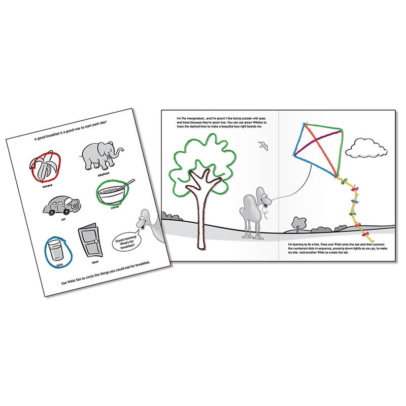 Wikki Stix Activiteitenboek met 72 stuks