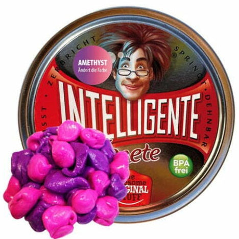 intelligente knete, sensoriek fidget materiaal, kleurwissel, amethyst