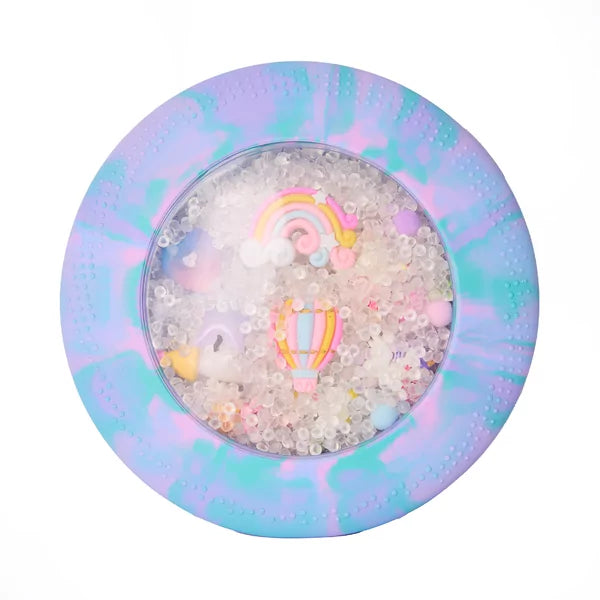 sensoriek materiaal, voelzak met eenhoorn, voel materiaal, sensoriek speelgoed, peekaboo