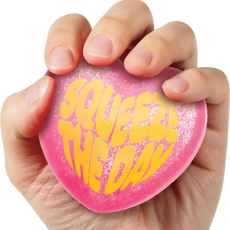 squeeze the day, needoh antistressball, hart, sensoriek materiaal