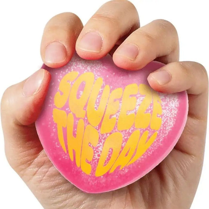 squeeze the day, needoh antistressball, hart, sensoriek materiaal