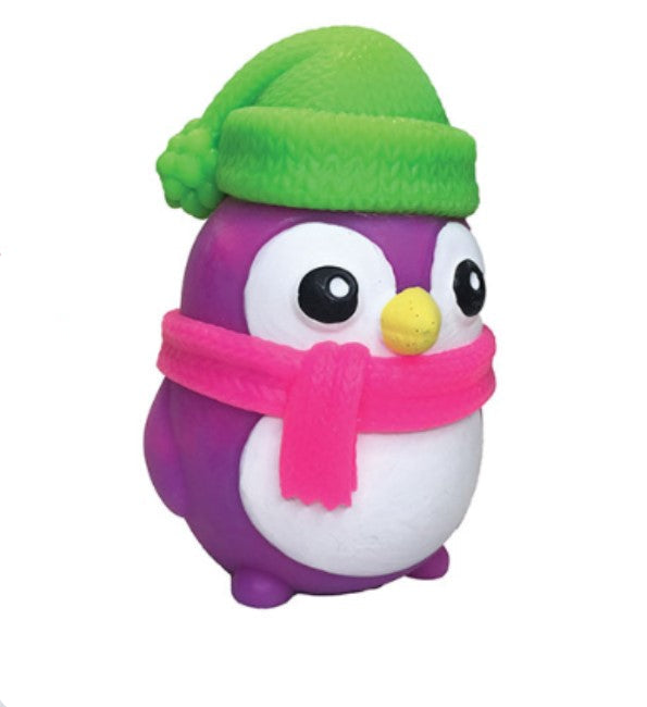 needoh pinguin, antistress pinguin, glow in the dark pinguin