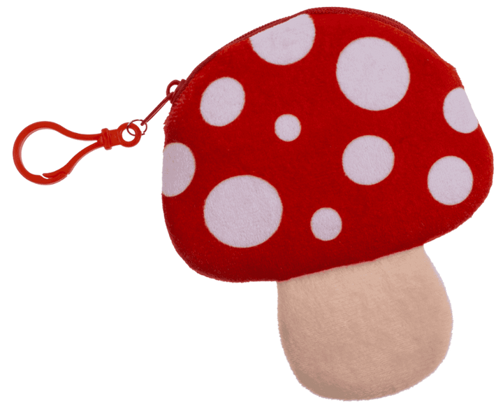 achterkant Kawaii mushroom portemonnee voor tweehandig oefenen en fantasiespel