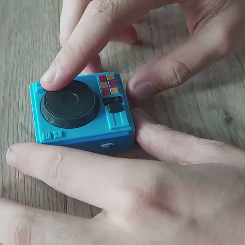 fidget go dj draaitafel, plantenspeler, fidget voor motoriek en sensoriek