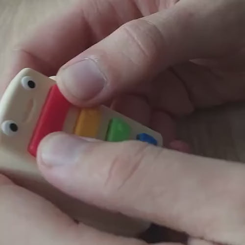 fidget go xylofoon, klik fidget, sensoriek en motoriek