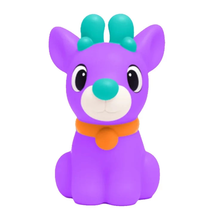 paarse rendier van needoh, sensoriek squish voor autisme en adhd, fidget kerst 2026