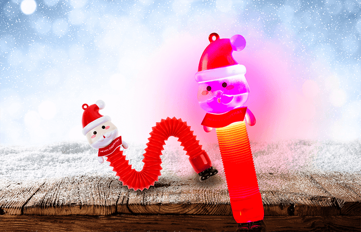 Christmas Stretch Tube Santa Claus