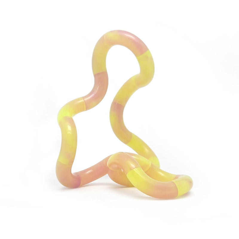 Tangle pebbles junior amber hazel kleur, kleurwissel tangle, temperatuur verandert de kleur, sensoriek materiaal