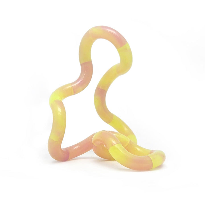 Tangle pebbles junior amber hazel kleur, kleurwissel tangle, temperatuur verandert de kleur, sensoriek materiaal