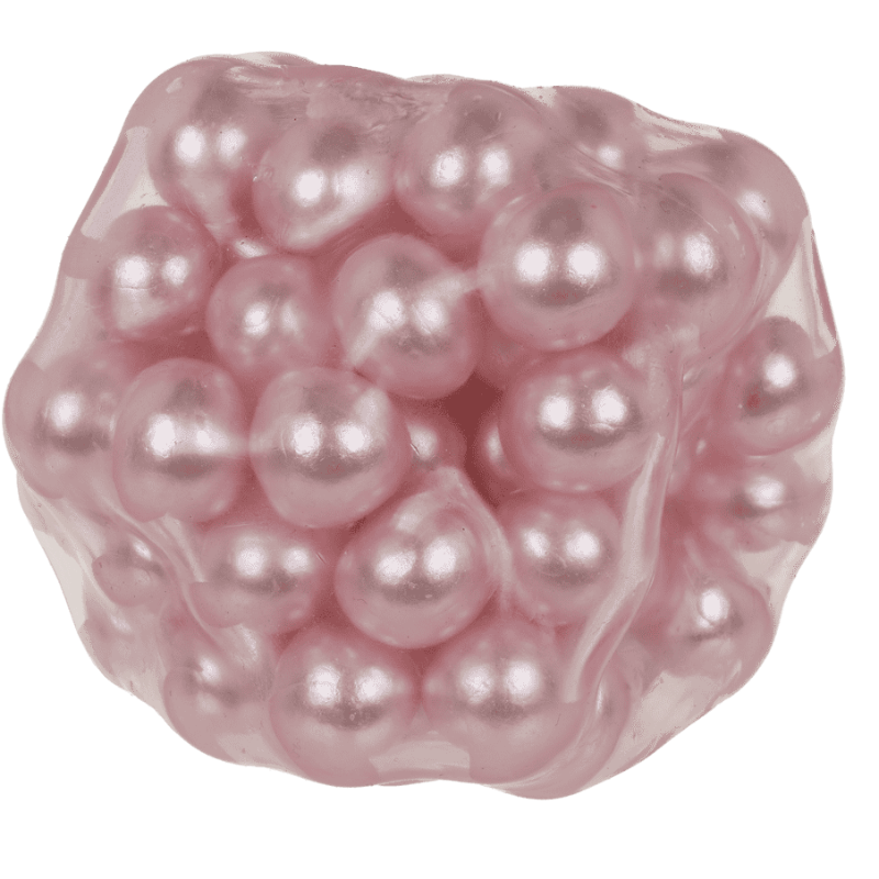 kaka asmr sensoriekbal, sensoriekmateriaal, antistressball roze