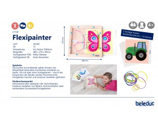 beleduc Flexipainter Geoboard 21x13