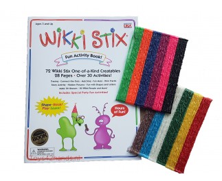 Wikki Stix Activiteitenboek met 72 stuks