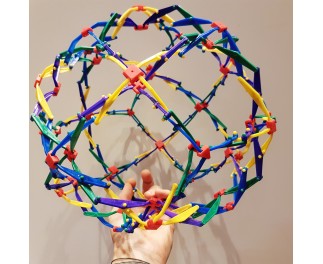 Hoberman sphere rainbow mini