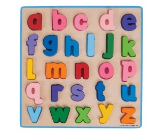 hape Alfabet puzzel kleine letters