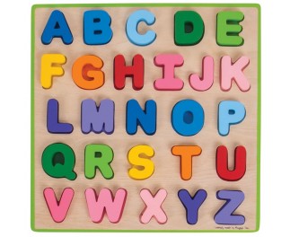 bigjigs Alfabet puzzel grote letters