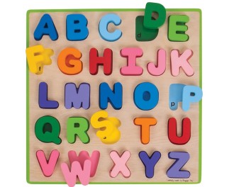 bigjigs Alfabet puzzel grote letters