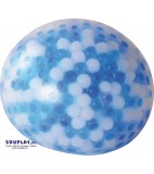 JToys Sensorikbal flutschi wit-blauw
