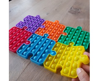 Pop it Puzzlestücke 6 Stück