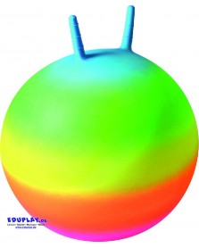 JToys Regenbogen Hüpfball Ø 50cm
