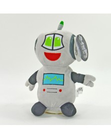 Draaiende knuffel recorder robot