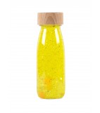 Petit Boum Sensorische float fles geel