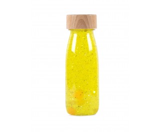 Petit Boum Sensorische float fles geel