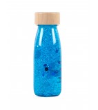 Petit Boum Sensorische Schwebeflasche blau