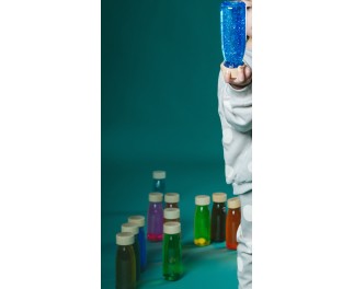 Petit Boum Sensorische float fles blauw