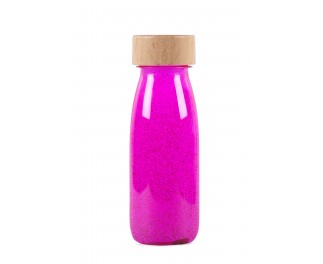 Petit Boum Sensorische fles float fluo pink