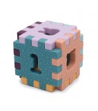 we might be tiny Cubie Sensorisches Puzzle pastel
