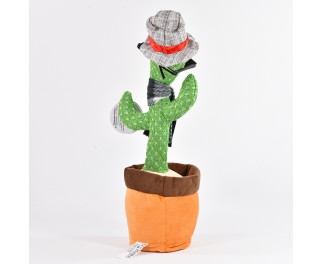 Knuffel recorder dansende cactus zonnebril