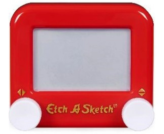 Etch-a-sketch pocket