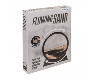 Sandtekening flowing sand