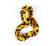 Tangle Tangle Furry leopard print