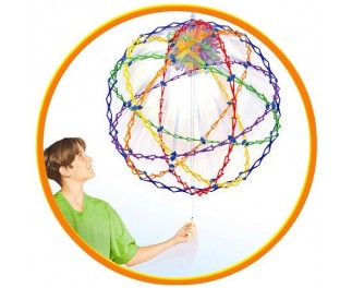 Hoberman sphere ringen reuze
