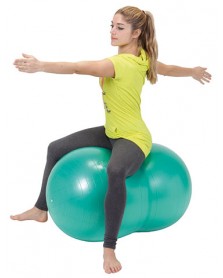 Gymnic Sitzball Erdnussform 55 cm