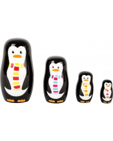 Legler Matroesjka pinguïn familie
